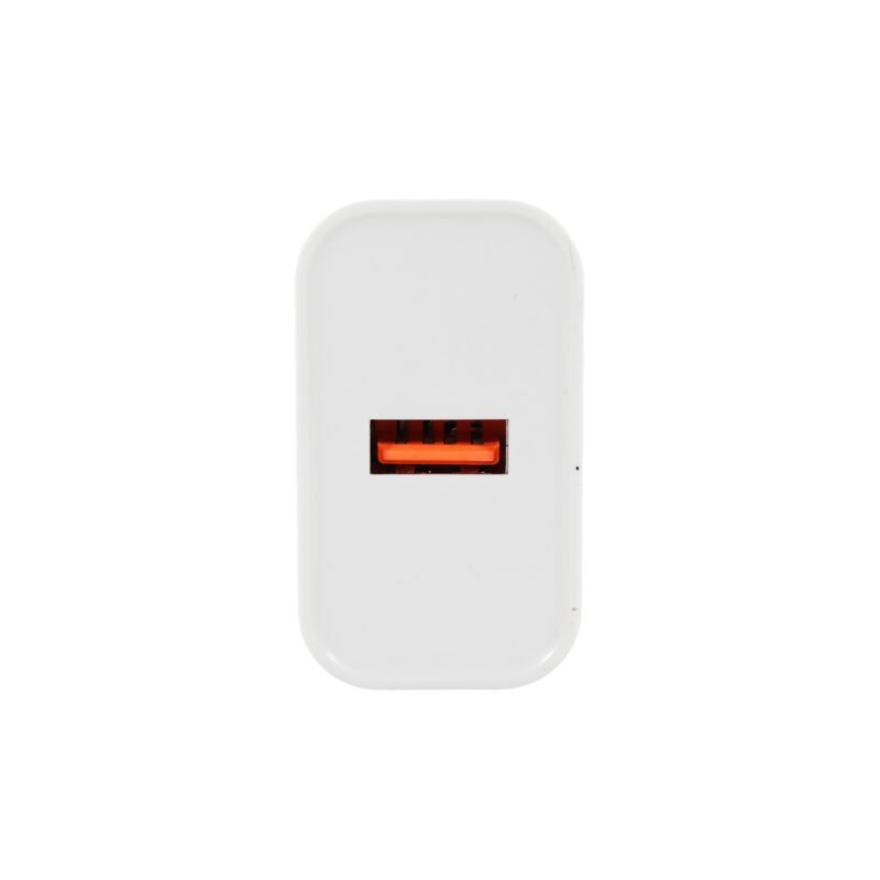 cargador tecnolab qc 3.0 salida usb 18w con cable usb a lightning, certificacion sec. white — vista 11