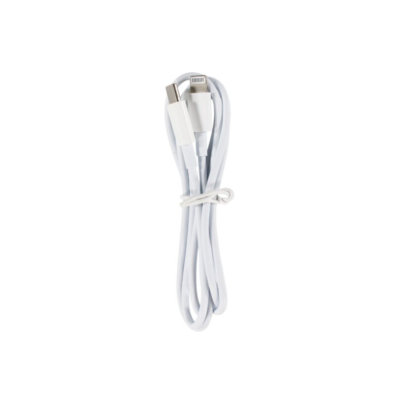 cargador tecnolab qc 3.0 + pd 20w con cable tipo c a lightning. certificacion sec. white — vista 8