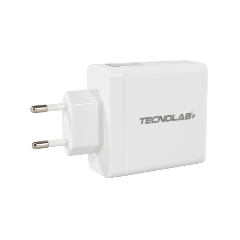 cargador tecnolab qc 3.0 + pd 36w con cable tipo c a lightning . certificacion sec. white — vista 10