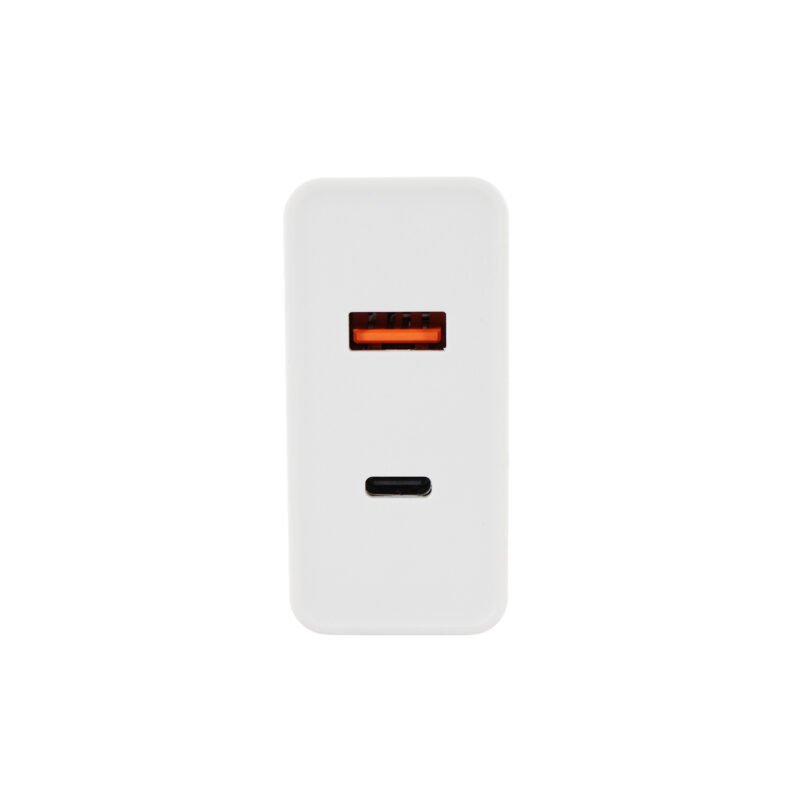 cargador tecnolab qc 3.0 + pd 36w con cable tipo c a lightning . certificacion sec. white — vista 13