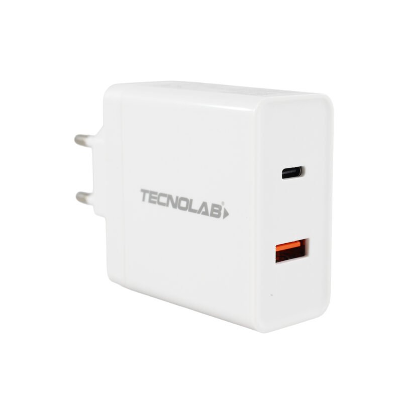 cargador tecnolab qc 3.0 salida usb 18w, pd salida tipo c 36w con cable tipo c a c. certificacion sec. — vista 12