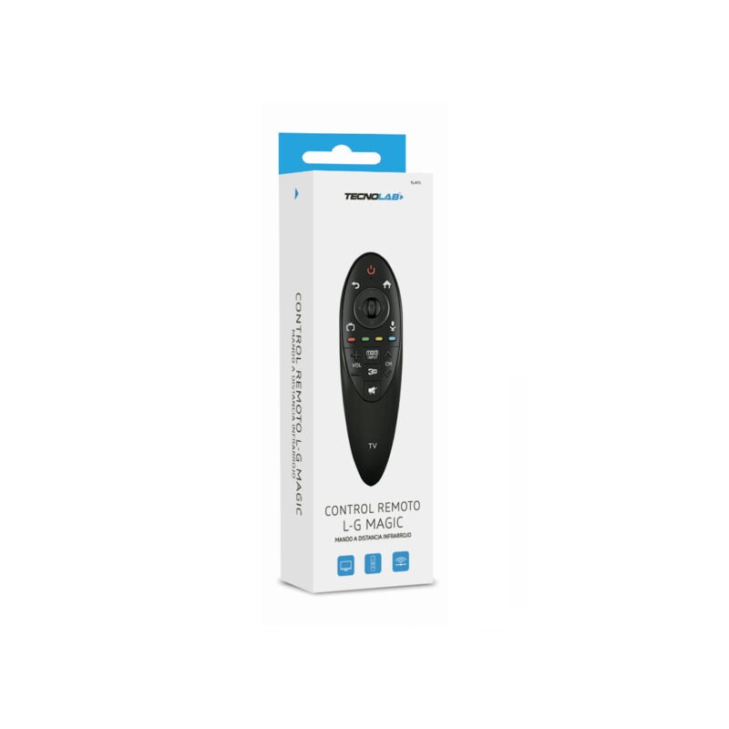 control remoto para tv tecnolab, infrarrojo, compatible an mr500g y an mr500. pilas aaa no incluidas. — vista 3