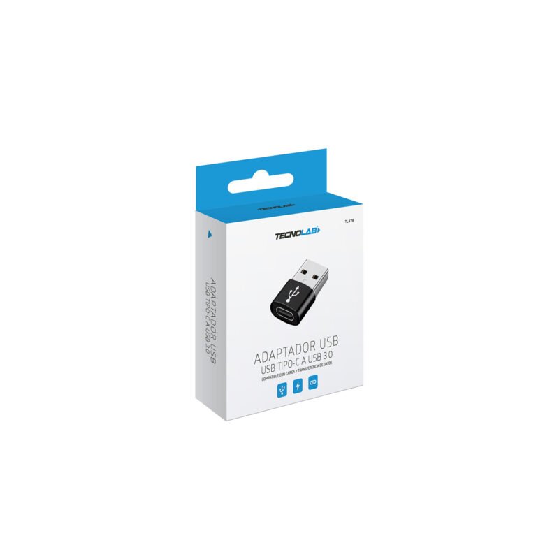 adaptador tipo c hembra a usb macho 3.0 — vista 3