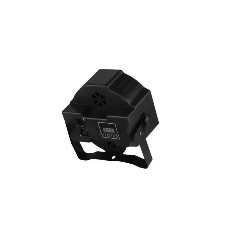 foco tecnolab par led 18 luces rgb 1w, dmx, 30 80w, 3 7 canales, modos auto, sonido y dmx512. — vista 2
