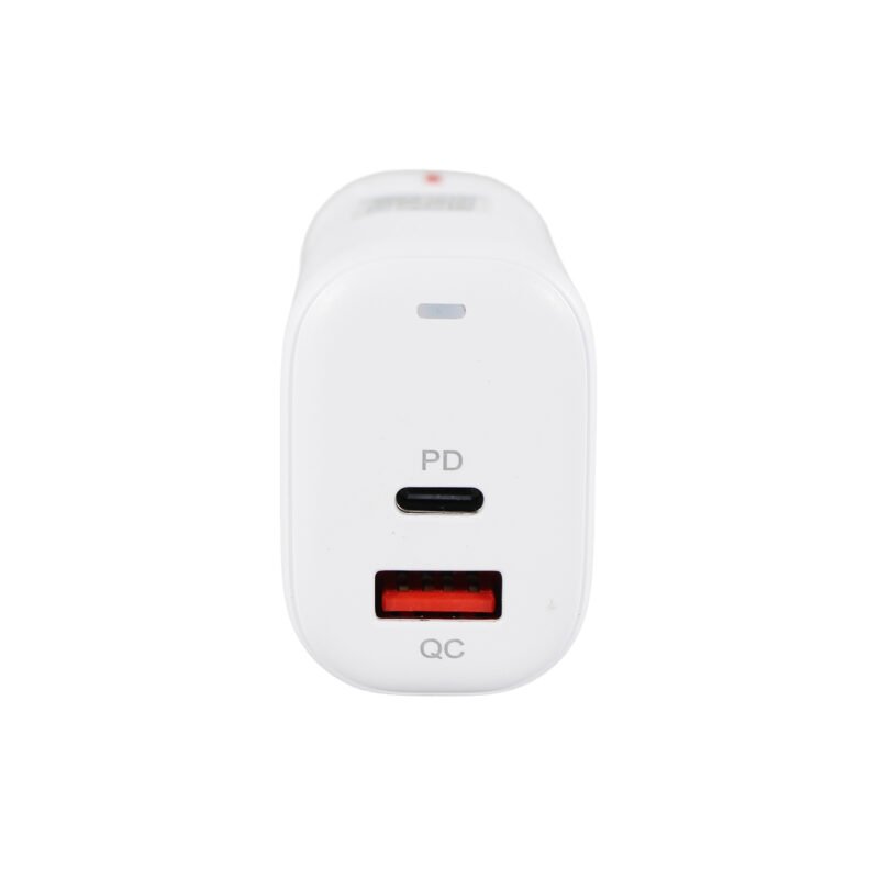 cargador tecnolab qc 3.0 + pd 65w con cable tipo c a c. certificaciÓn sec. white — vista 13