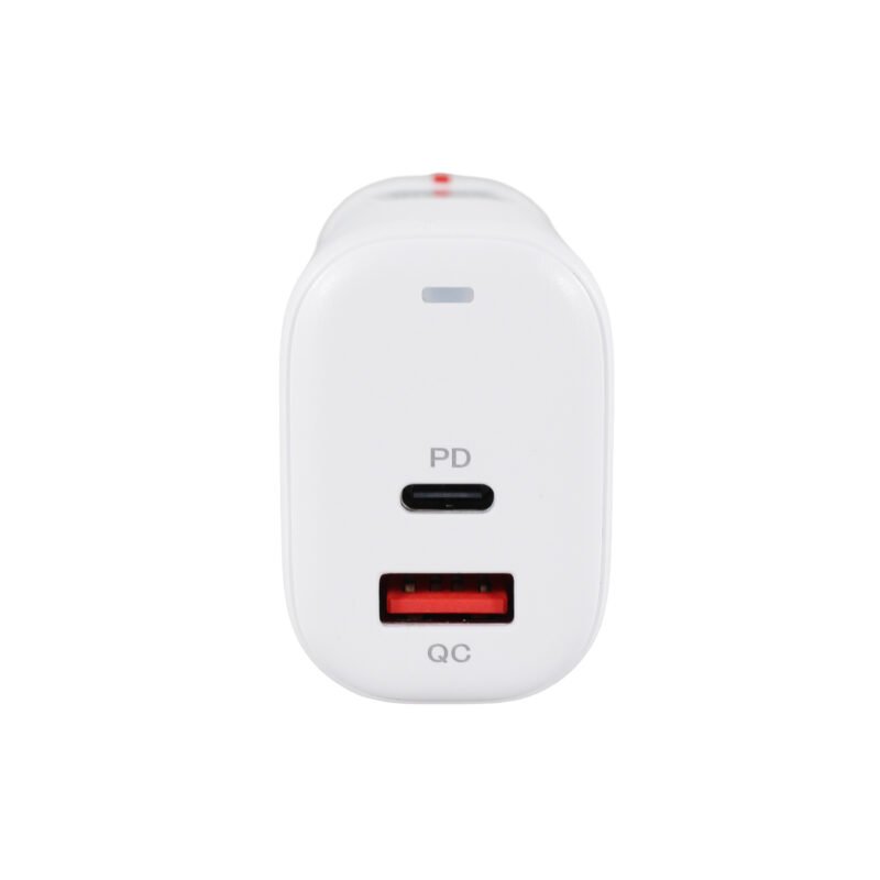 cargador tecnolab qc 3.0 + pd 65w con cable tipo c a lightning. certificaciÓn sec. white — vista 14