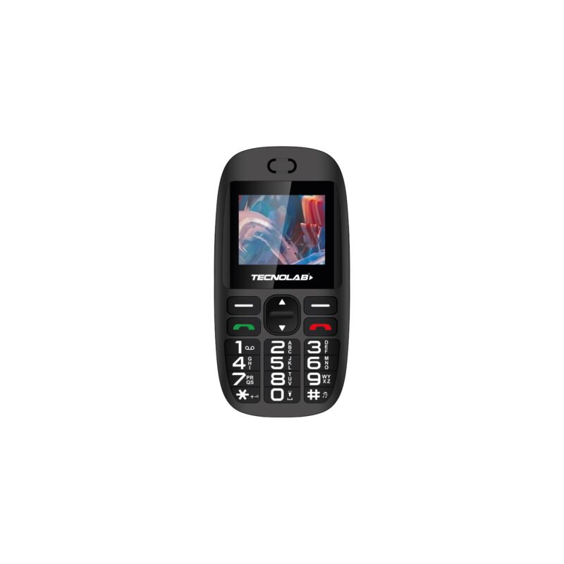 telefono senior 4g pantalla 1,77 dual sim black — vista 2