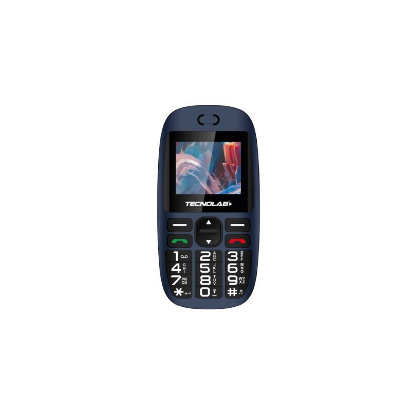 telefono senior 4g pantalla 1,77 dual sim blue
