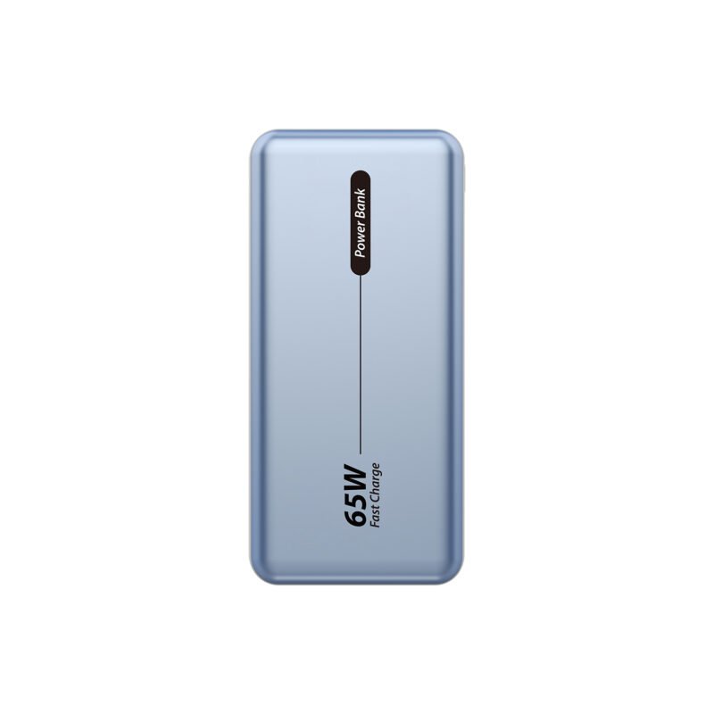 powerbank tecnolab 20000mah 65w incluye 2 cables 1 tipo c y 1 lightning — vista 3