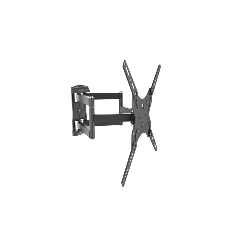 soporte tecnolab tv pared para led 32” 50”, carga 30kg, inclinacion 3°/+10°, acero laminado.