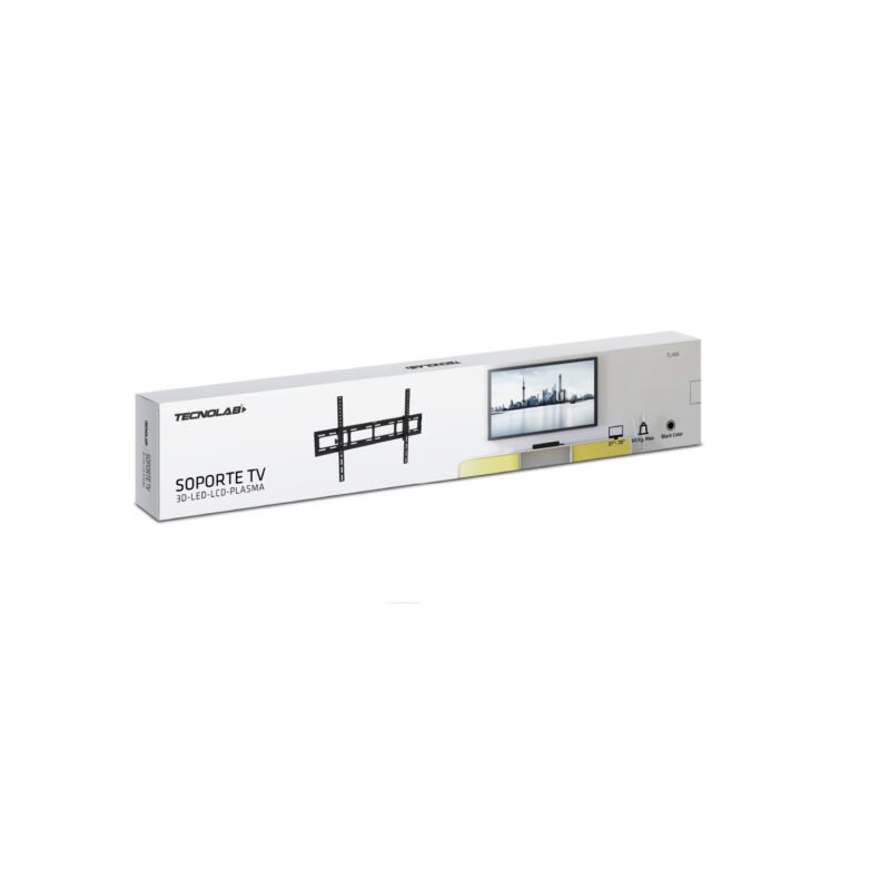 soporte tecnolab tv pared 37” 70”, carga 60kg, inclinacion + 15°, acero laminado, vesa 800x500mm. — vista 2