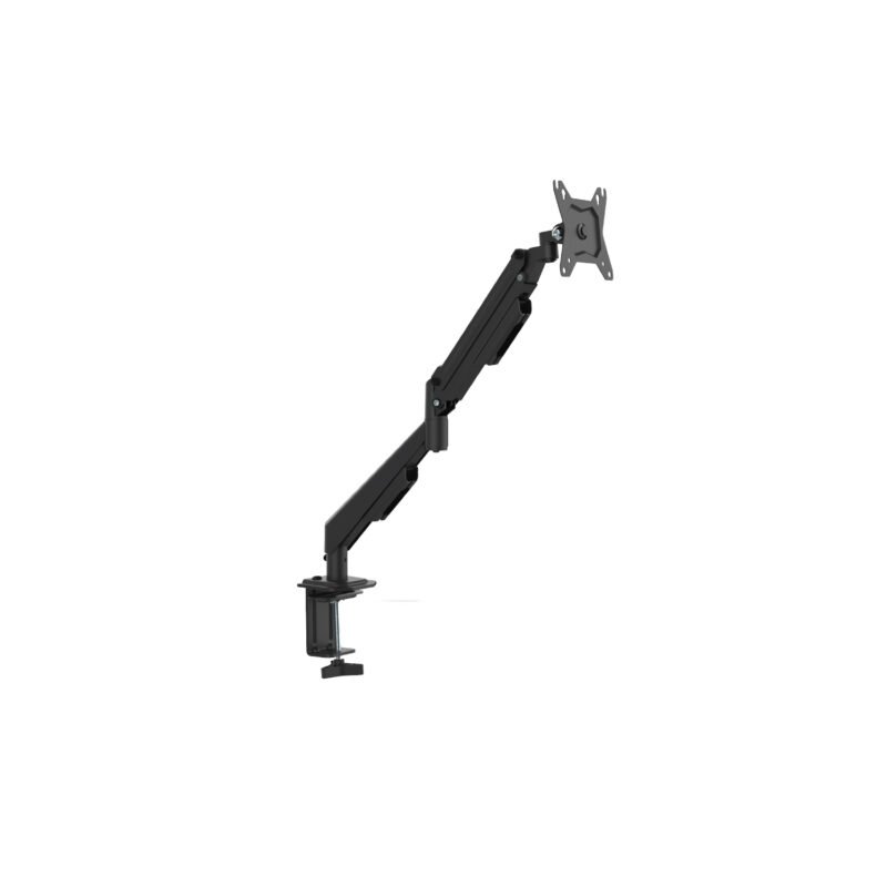 soporte tecnolab tv mesa 17” 32”, carga 2.5 10kg, inclinacion + 45°, acero laminado, vesa 75x75mm.