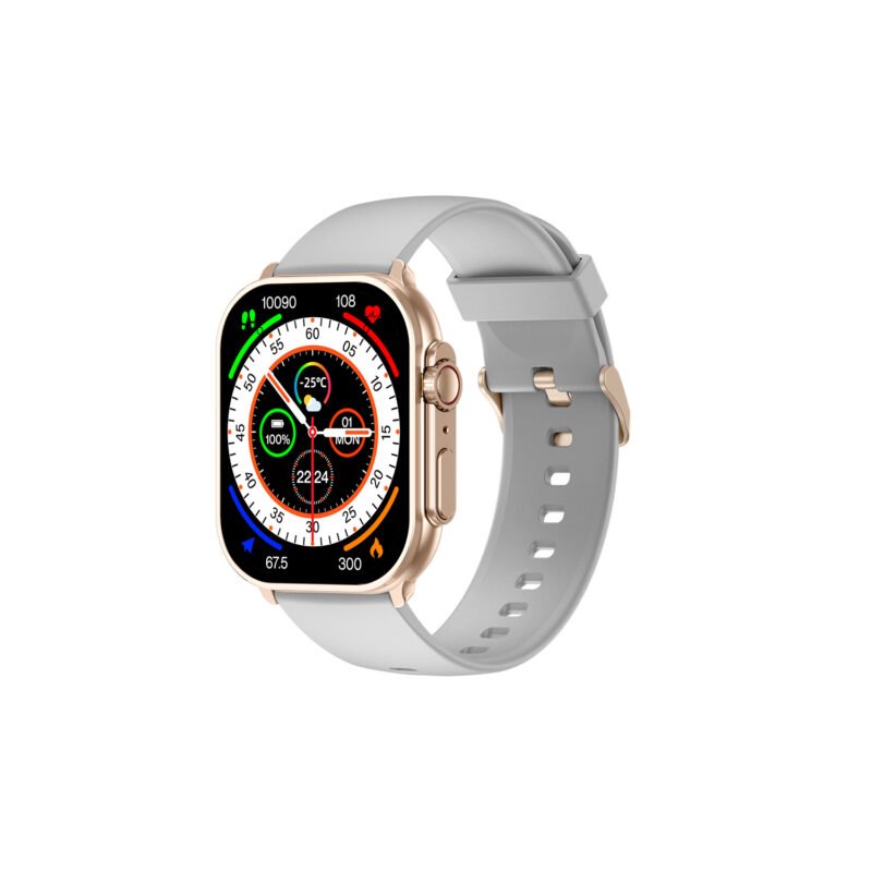 reloj smartwatch tecnolab 2.1", monitoreo de salud, mas de 70 deportes, llamadas bt, voz, juegos, pantalla 410x502, carga inalambrica.