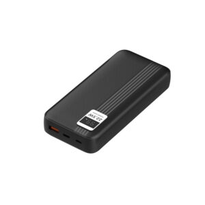 powerbank tecnolab 20000mah 22,5w incluye 2 cables tipo c y lightning black