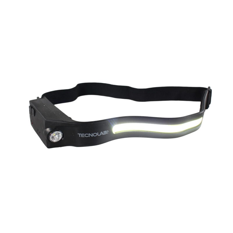 linterna tecnolab led formato cintillo, recargable, sensor de movimiento, resistente a impactos, hasta 8 horas de uso, carga usb. 30 cm 350 lumenes — vista 7