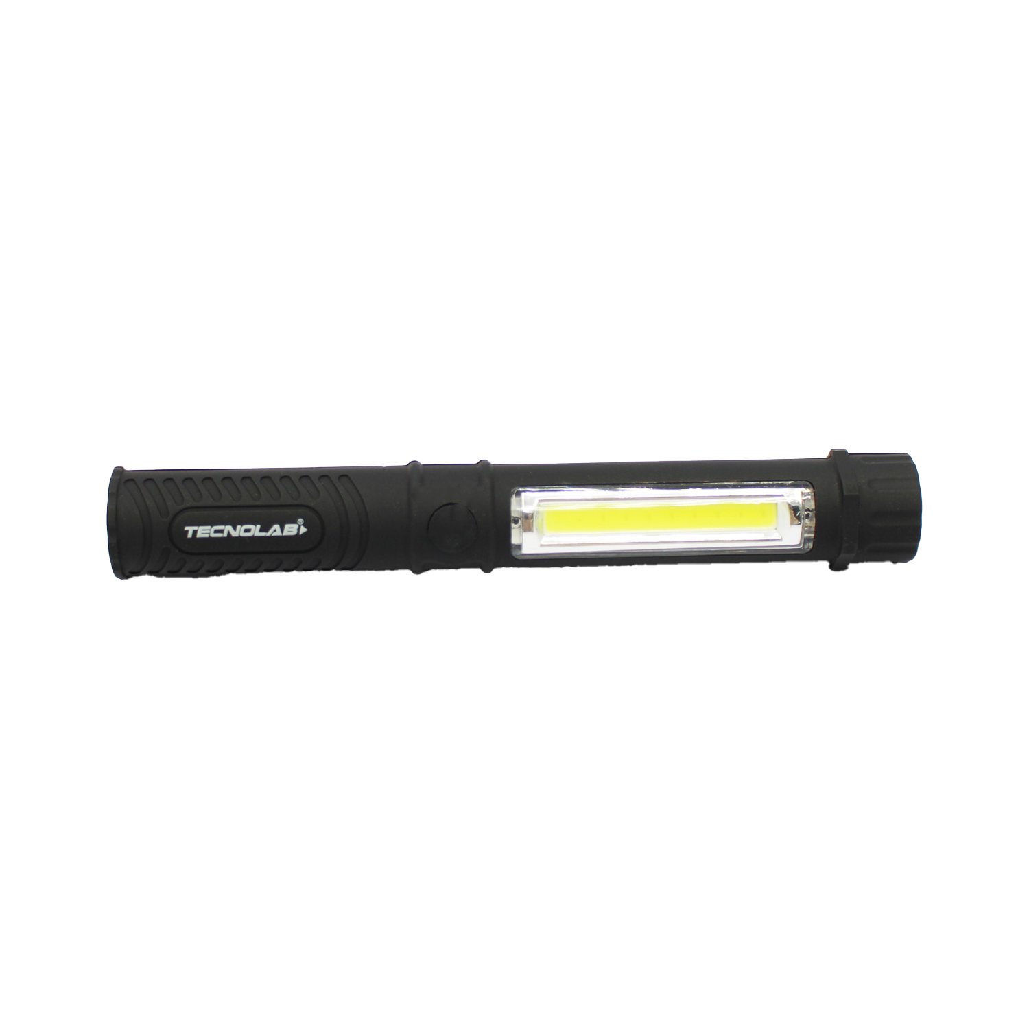 linterna tecnolab multifuncion, cob led brillante, diseÑo compacto con clip, iman inferior, carcasa antideslizante, usa pila aaa (no incluida). linterna tecnolab multifuncion, cob led brillante, diseÑo compacto con clip, iman inferior, carcasa antideslizante, usa pila aaa (no incluida).
