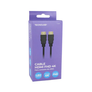cable hdmi v.1.4 tv led 3d/lcd/plasma 1,8 m blister