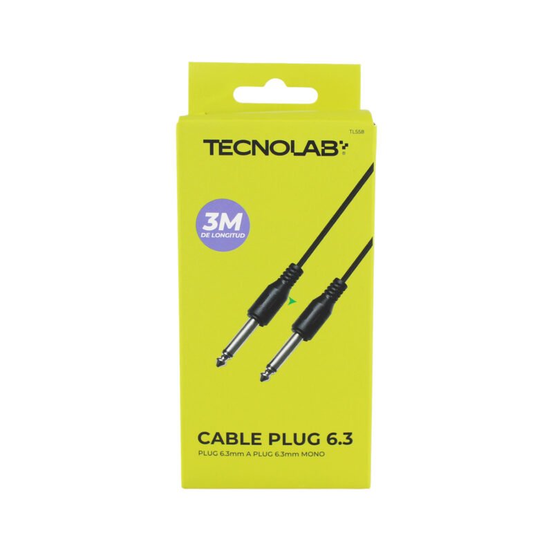 cable mono de 6,3mm de 3 mts — vista 2