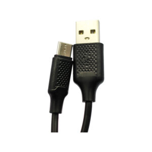 cable tipo c de 2 mts para celulares. black