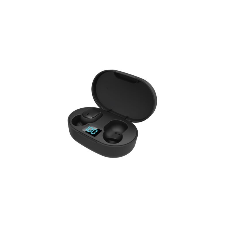 audifono tecnolab, frecuencia 20hz 20khz, bateria de 30mah, 3h de uso, rango inalambrico 10m. black — vista 3
