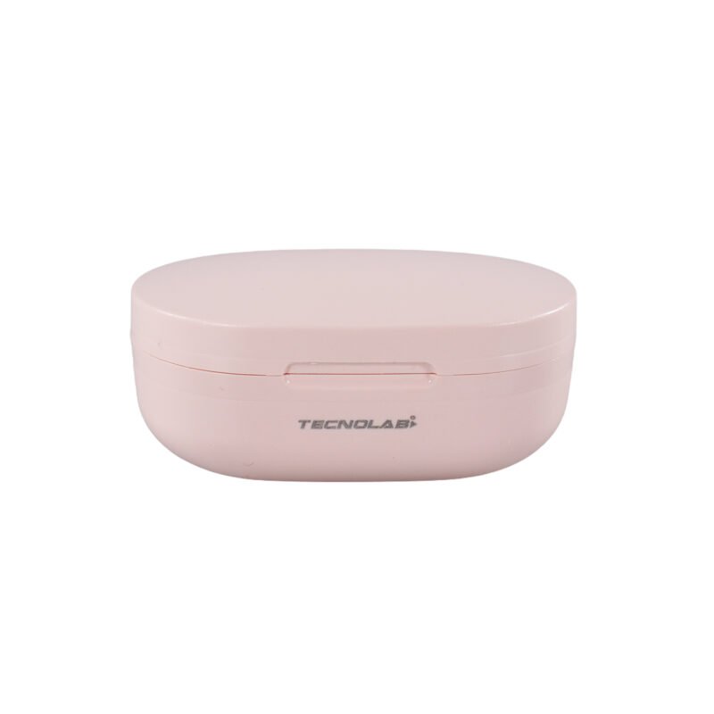 audifono tecnolab 10mm, frecuencia 20hz 20khz, bateria de 30mah, 3h de uso, rango inalambrico 10m. pink — vista 7