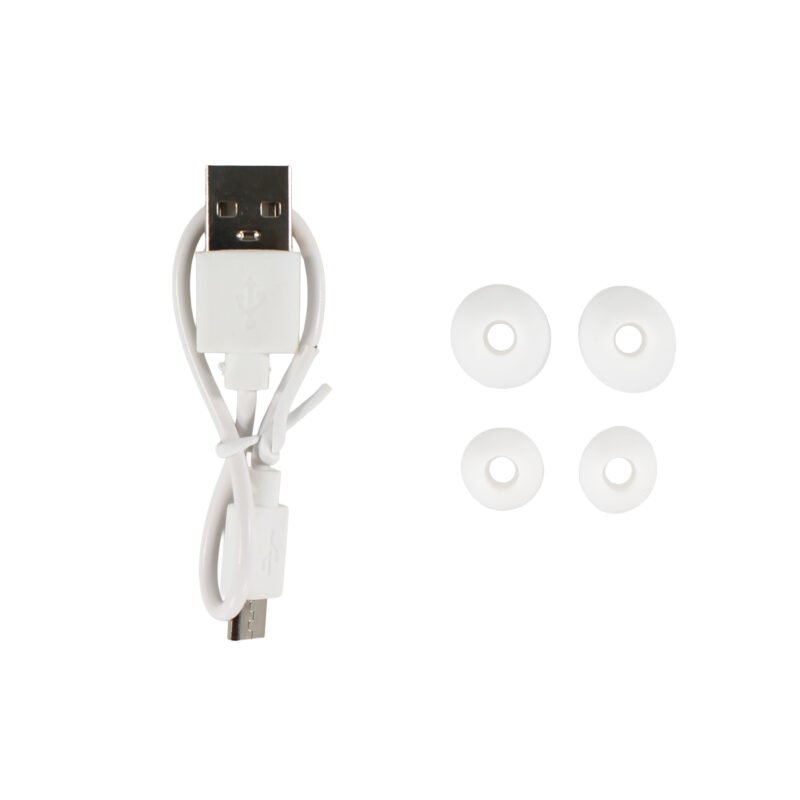 audifono tecnolab, frecuencia 20hz 20khz, bateria de 30mah, 3h de uso, rango inalambrico 10m.white — vista 11