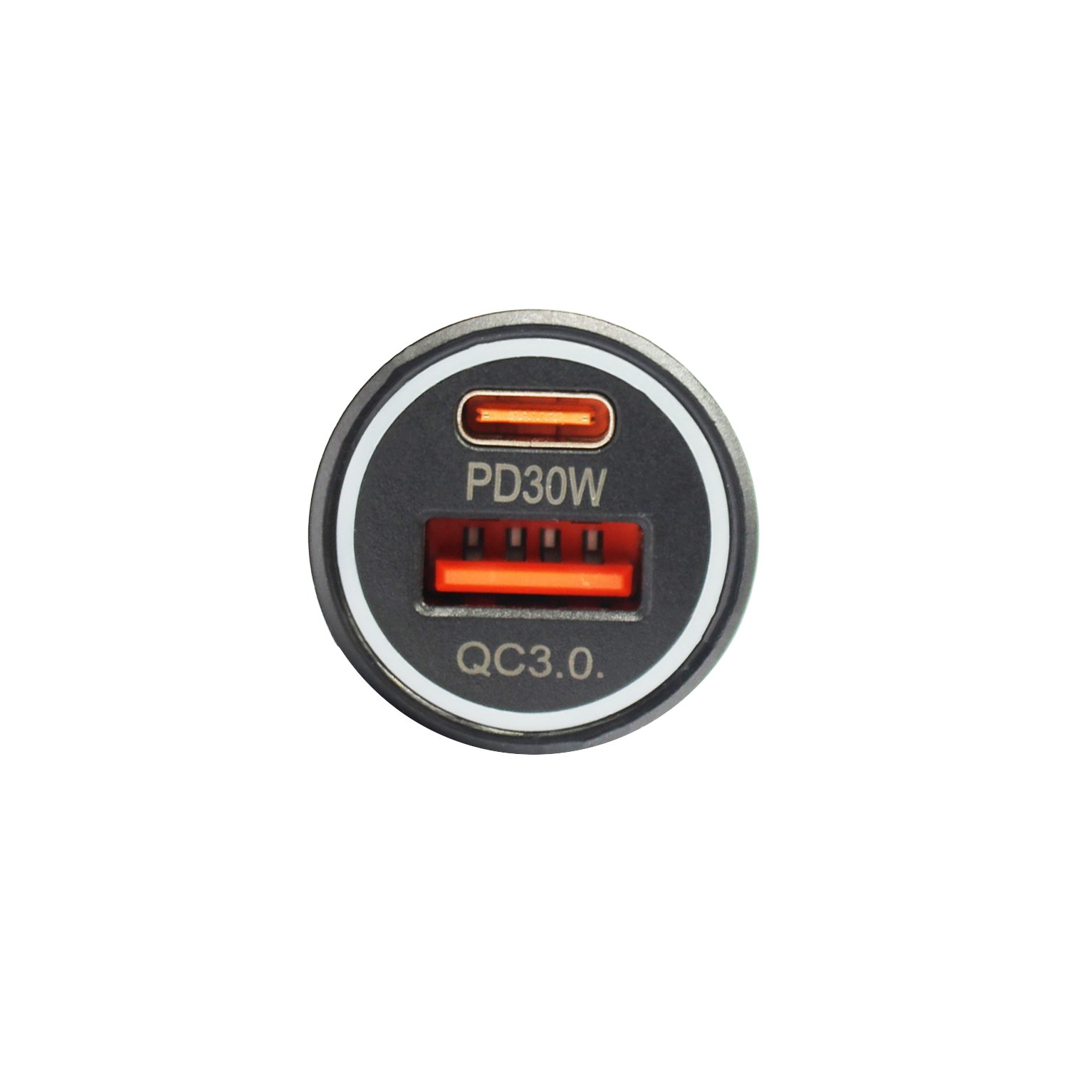 cargador tecnolab para automovil 48w, 1 puerto usb, tipo c, usb a+tipo c. black cargador tecnolab para automovil 48w, 1 puerto usb, tipo c, usb a+tipo c. black