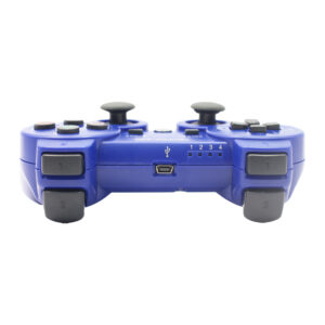 control tecnolab play station 3 dual shock bluetooth wireless con entrada blue