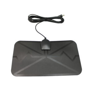 antena digital tecnolab para tv para interior o exterior, 25 db, material plastico con amplificador