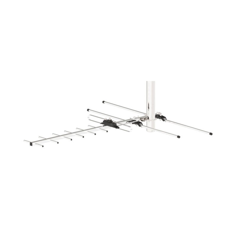 antena digital tecnolab para tv para exterior, 7 9db, material aluminio — vista 2