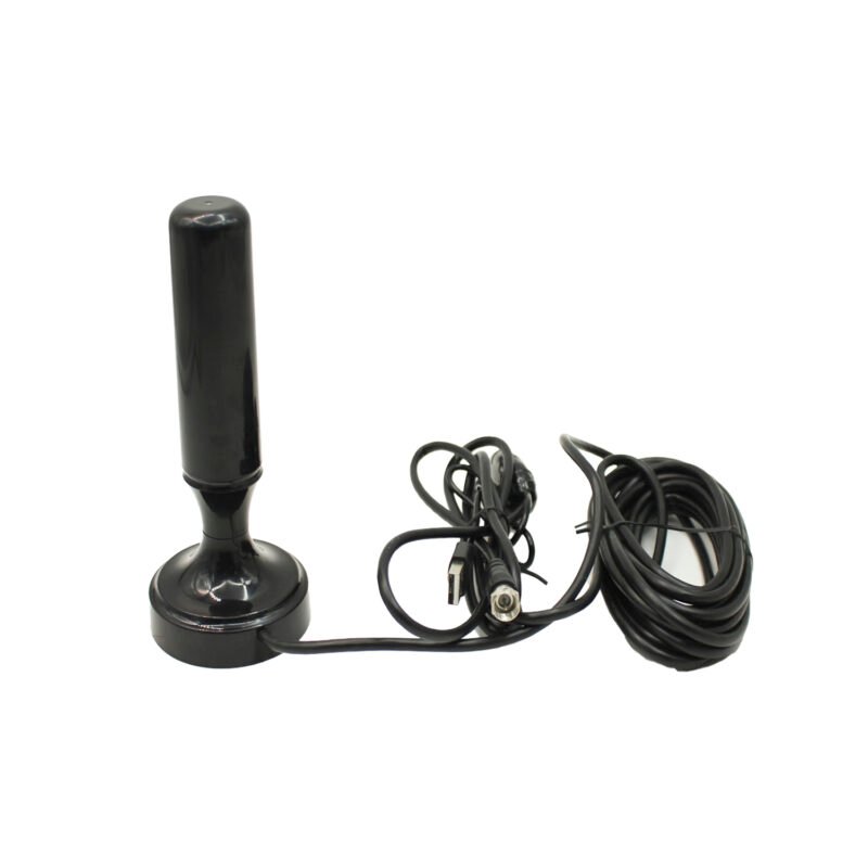 antena digital tecnolab para tv para interior, amplificada, 25db, cable de 5m, material plastico — vista 3