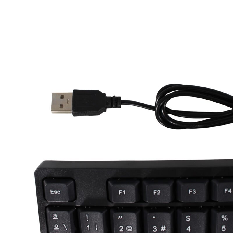 kit teclado mouse tecnolab espaÑol con letra Ñ, usb 2.0, 105 teclas, cable 1.35 mts, mouse 1000 dpi — vista 3