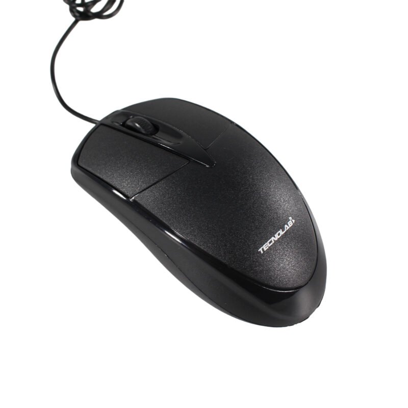 kit teclado mouse tecnolab espaÑol con letra Ñ, usb 2.0, 105 teclas, cable 1.35 mts, mouse 1000 dpi — vista 4