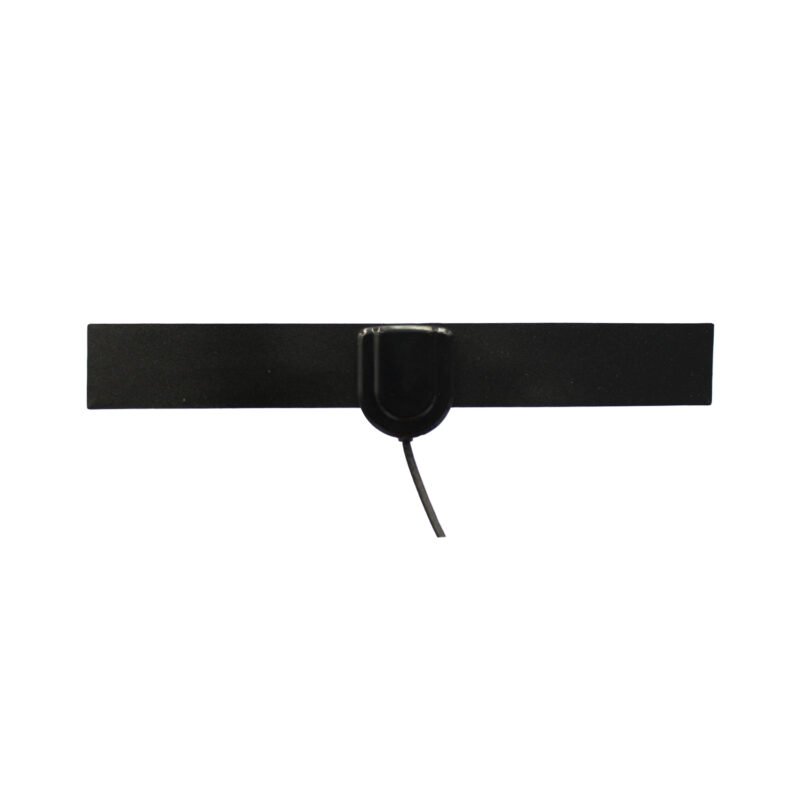 antena digital tecnolab para tv, 3 5 db, plastico, cable 3 mts. black