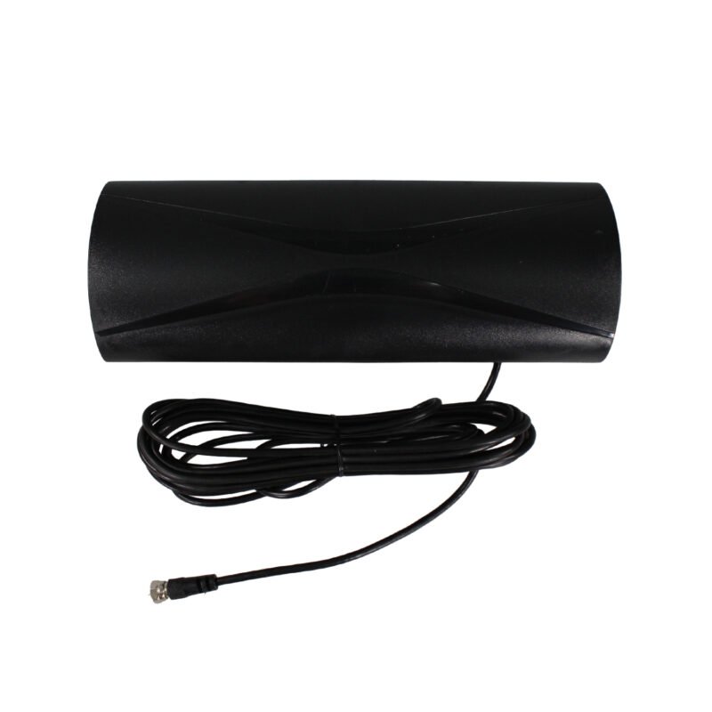antena digital tecnolab para tv, color, 5 7 db, material plastico cable 5 mts black — vista 2