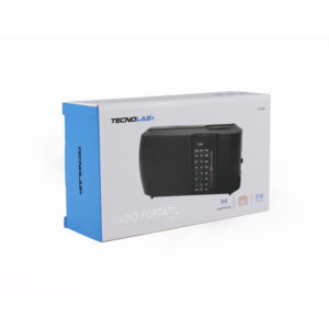 radio tecnolab portatil am/fm/sw, jack s, 2 pila aa, antena sensible, 3w.