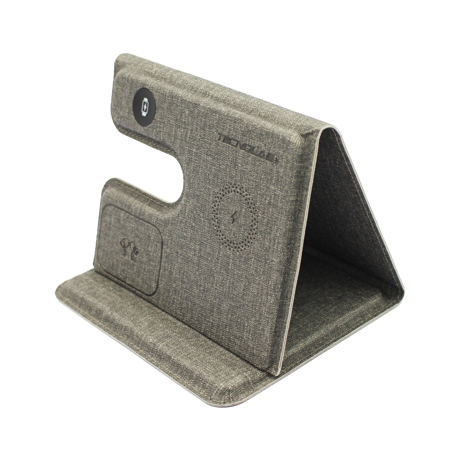 cargador tecnolab 3 en 1 inalambrico pregable para iphone (15w), applewatch (2.5w) y airpods (5w) cargador tecnolab 3 en 1 inalambrico pregable para iphone (15w), applewatch (2.5w) y airpods (5w)