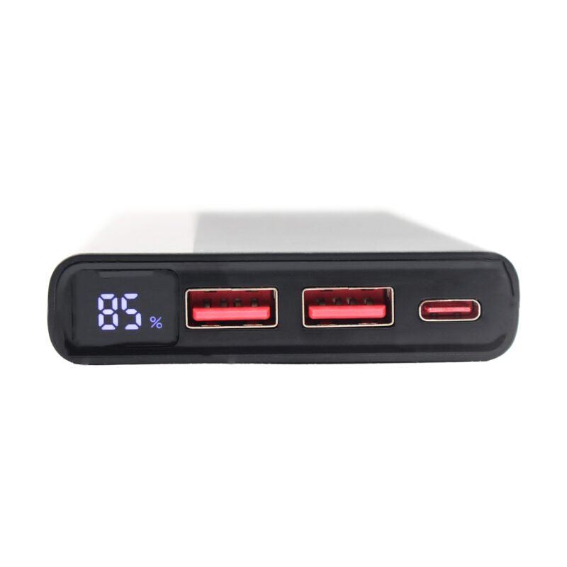 powerbank tecnolab 10000mah bateria litio, pd 22.5w, proteccion sobrecarga, amplia compatibilidad. black — vista 2