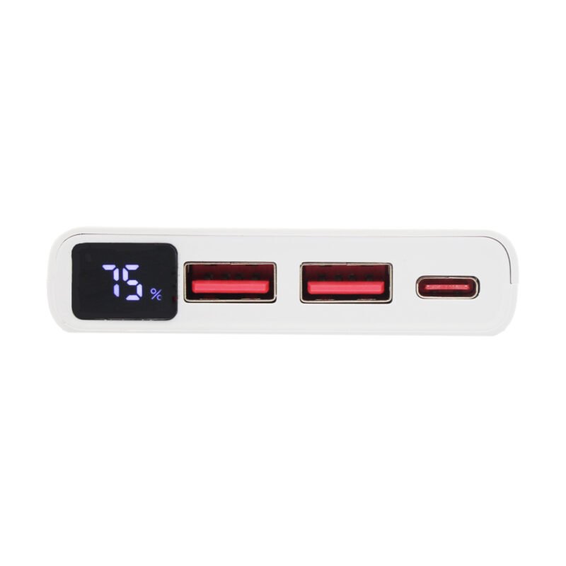 powerbank tecnolab 10000mah bateria litio, pd 22.5w, proteccion sobrecarga, amplia compatibilidad.white — vista 2