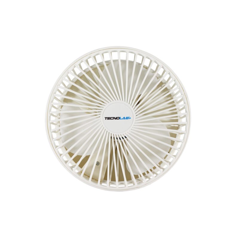ventilador mini con pedestal, plegable, flujo ajustable, dc 5v, 5w, verde/, bateria recargable 500mahwhitewhite — vista 2