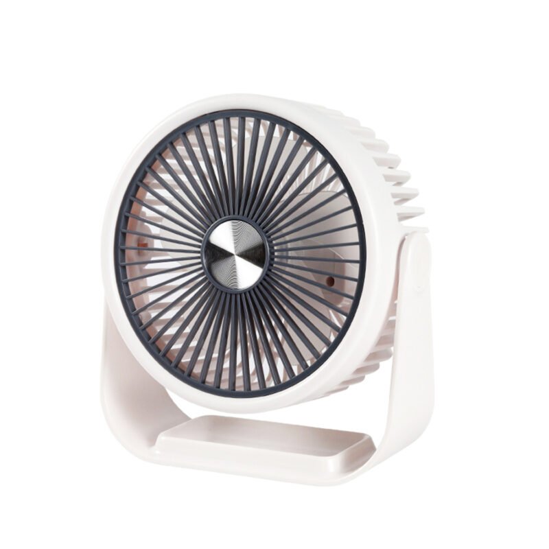 ventilador tecnolab ventilador mini portatil, bateria recargable 3.7v, carga usb, color .white