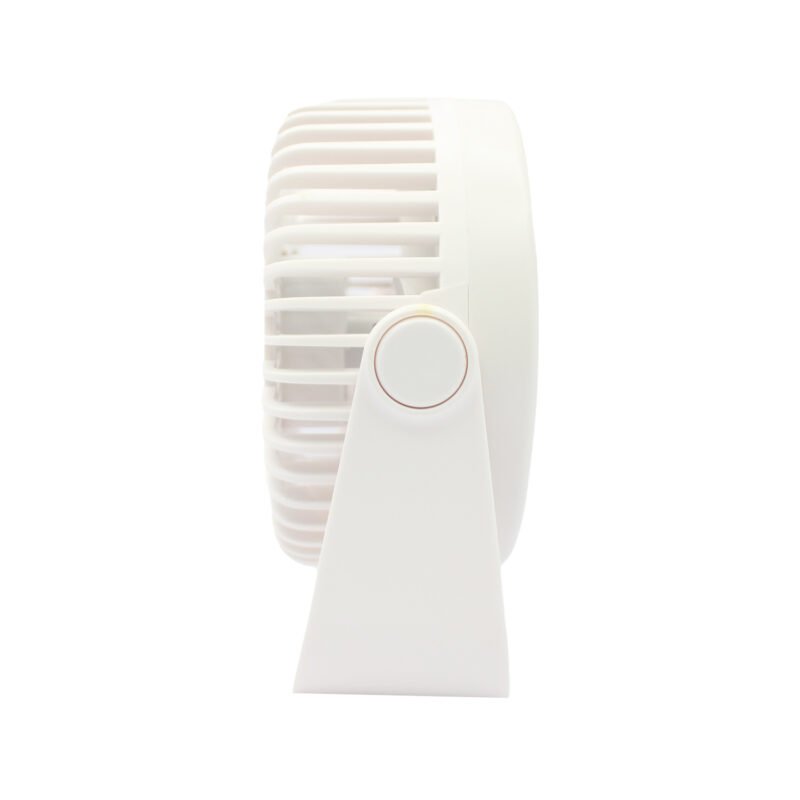 ventilador tecnolab ventilador mini portatil, bateria recargable 3.7v, carga usb, color .white — vista 4