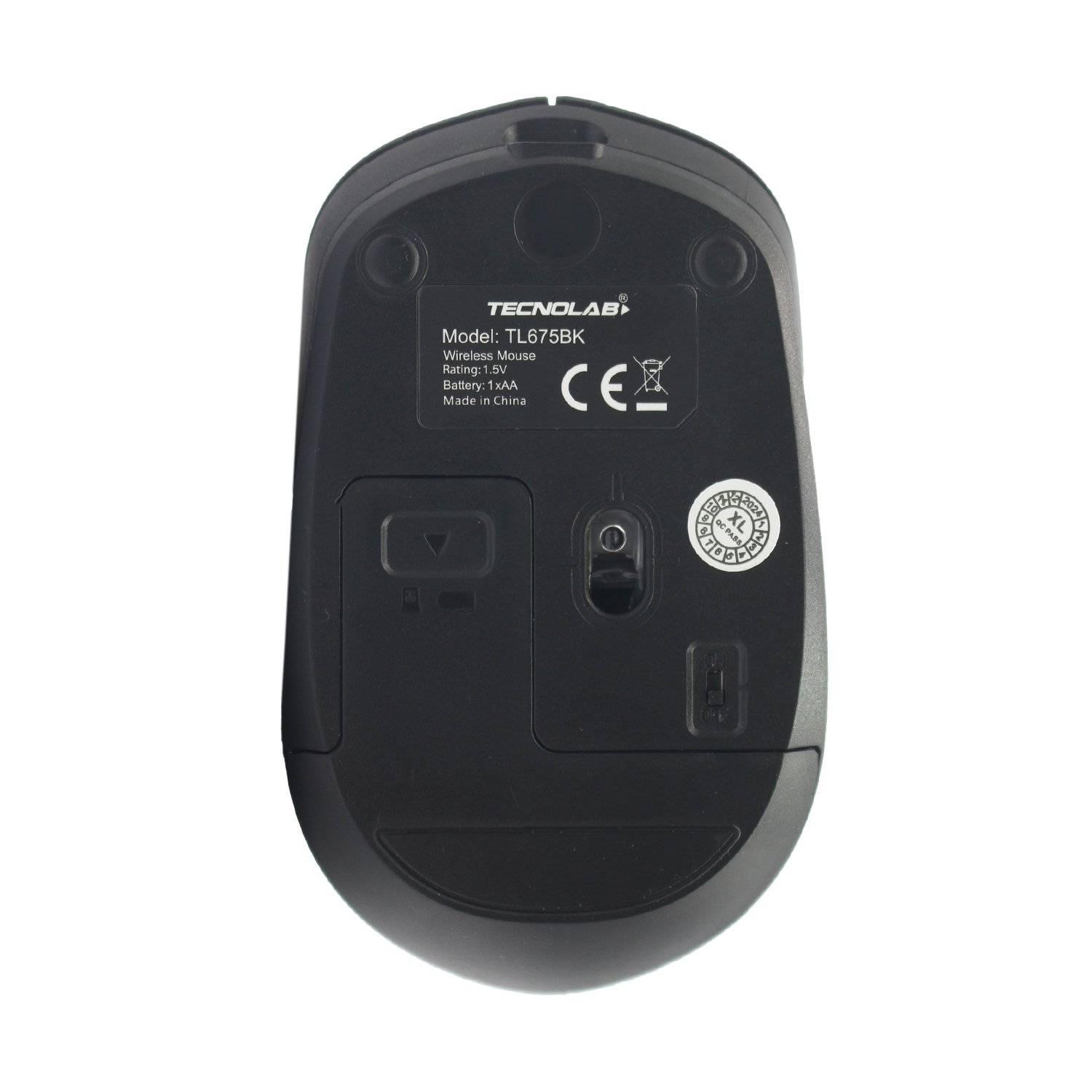 mouse tecnolab inalambrico 2.4g+bt black carga tipo c mouse tecnolab inalambrico 2.4g+bt black carga tipo c