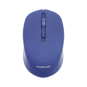 mouse tecnolab inalambrico 2.4g+bt blue carga tipo c