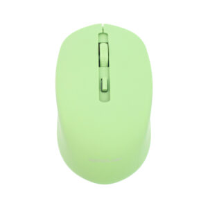 mouse tecnolab inalambrico 2.4g+bt green carga tipo c