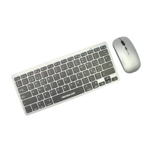 kit teclado 61 teclas + mouse carga tipo c 2200 dpi 2.4 y bluetooth tecnolab