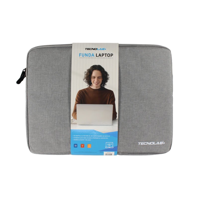 funda para notebook de 13 pulgadas, color gray — vista 3