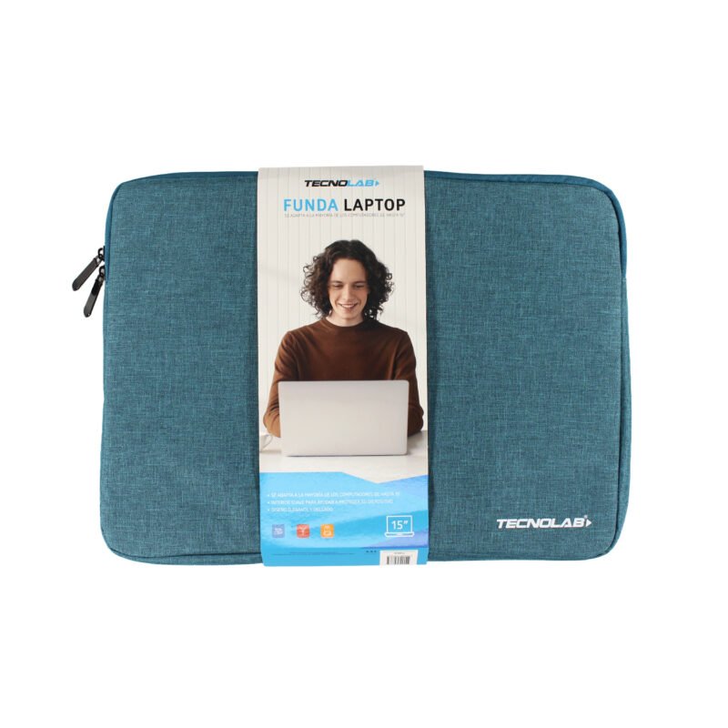 funda para notebook de 15 pulgadas, color green — vista 3