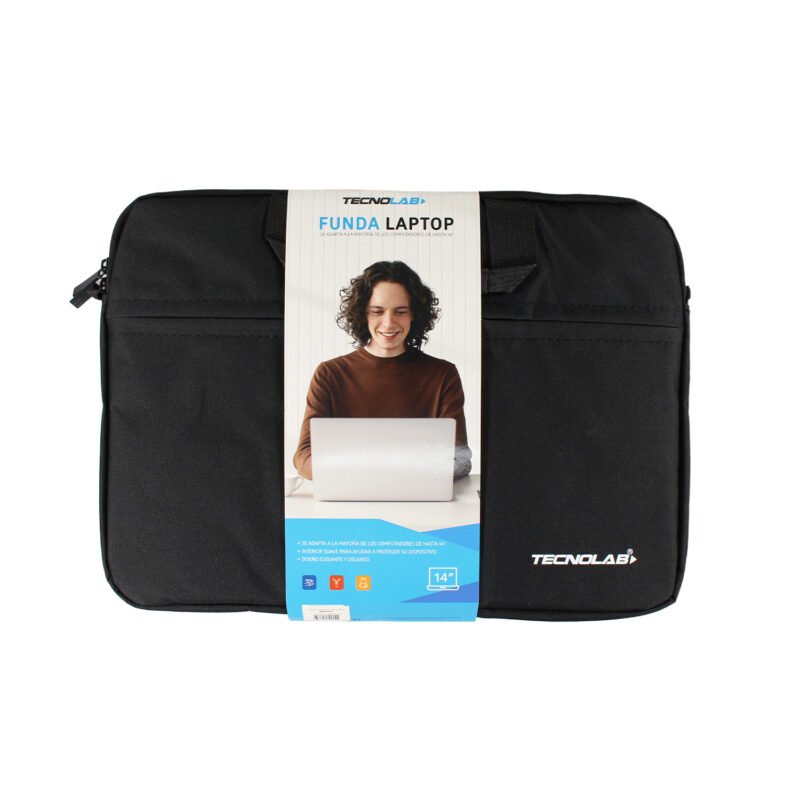bolso para notebook de 14 pulgadas, color black — vista 5