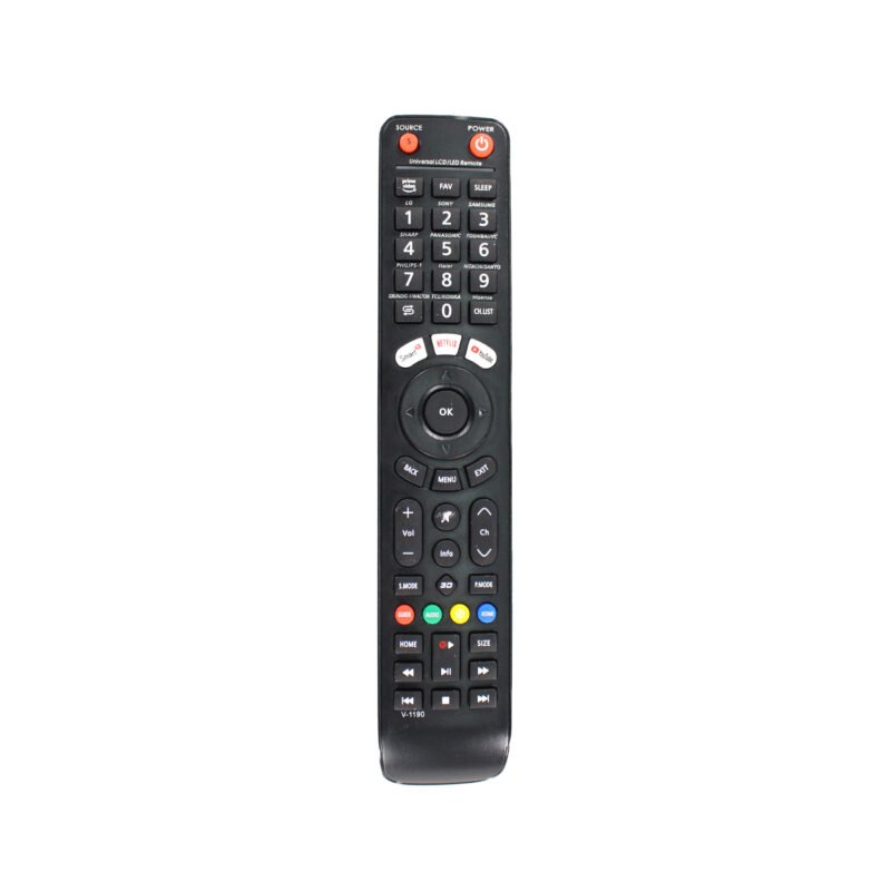 control remoto universal smart tv netfix, youtube prime video smart — vista 2